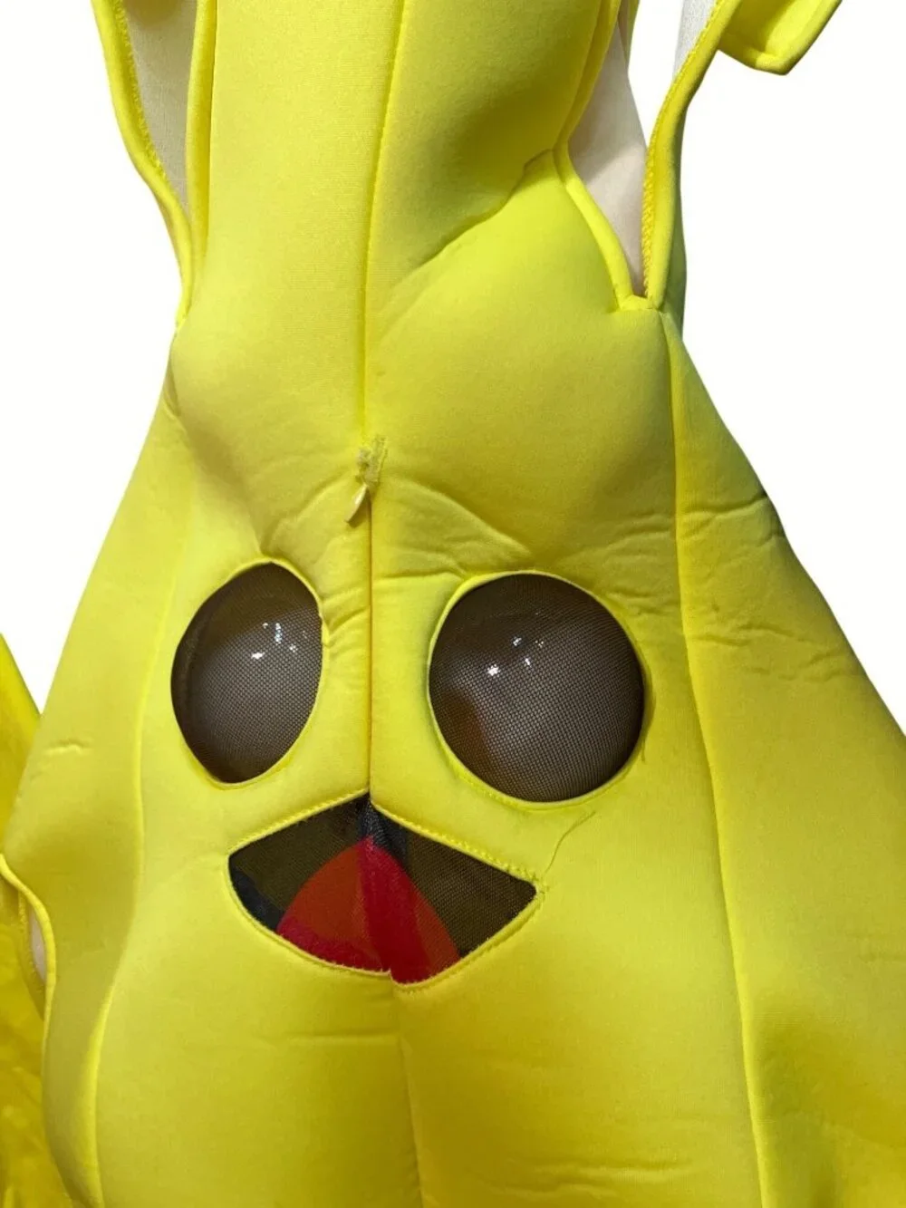 Fortnite Peely Banana Costume XL Yellow Unisex Polyester Halloween Outfit